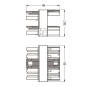 WAGO 770-609 3-fach-Verteiler, 