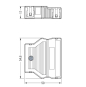 WAGO 770-505/023-000 Zugentlastungs- 
