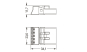 WAGO 890-215 Stecker,5-polig,schwarz 