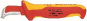 Knipex VDE-Kabelmesser 190mm      9855SB 