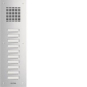 ELCOM V2A-matt Sprechgitter     TVM-10/1 