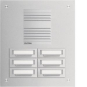 ELCOM Aluminium-Türstation   TUP-6/2 EV1 