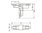 WAGO 890-1615 T-Verteiler,2-polig,Kod. 