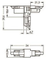 WAGO 890-1615 T-Verteiler,2-polig,Kod. 