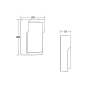 Brumberg LED-Wandanbauleuchte   10222103 