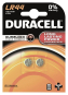 Duracell Knopfzelle      DLR44-B2 504424 