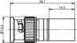 TG BNC-Kabelstecker Cr/Cr    J01000A0059 