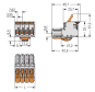 WAGO 831-1104/322-000 1-Leiter- 