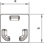 OBO WDK HE20020GR Endstück 20x20mm PVC 