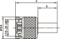 TEGA R-TNC Stecker Reverse   J01010R0008 