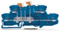 WAGO 2002-2954 Doppelstock- 