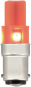 Sirena    LD4.5.4WO-BA15d 240V AC orange 