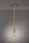 Trio Pendelleuchte ROPE, 1x    310100104 
