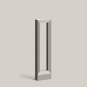 BEGA Pollerleuchte silber       88062AK4 