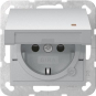 GIRA 455226 SCHUKO-Steckdose KD Kontr.+ 