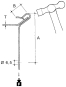 Niedax E-KLIPS Flanschkralle 45°  RM-055 