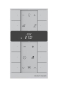 BJ RTR 10fach silber    SBR-F-10.0.11-83 