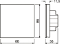 LEDV LC RF TOUCH PANEL TW 220-240 