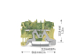 WAGO 2000-1207 2-Leiter-Schutzleiterk- 