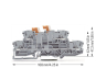 WAGO 2002-2951 Doppelstock- 
