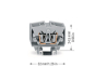 WAGO 264-721 4-Leiter-Mini-Durchgangs- 