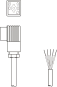 Leuze BK7 KB-092-    BK7 KB-092- 6000- 5 