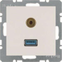 BER USB / 35 mm Audio Steckdo 3315391909 