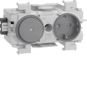 Hager Steckdose+Schalter      GS11019011 