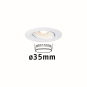 Paulmann EBL Nova mini Coin rund   94292 