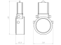 KAIS Einbaugehäuse HaloX 180mm   1282-30 