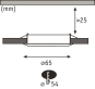 PAULM Möbel EBL Set LED 3x4,5W     93553 