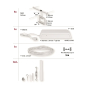 Paulmann WS DC Frame 5x4,8W Ws     94483 