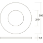 Brumberg Reduzierring, D = 300  81027180 