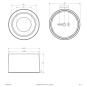 EVN LED Deckenanbau -rund -  ALG54251525 