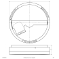 EVN LED Anbaupanel -rund -    AD27251425 