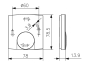 ALRE-IT Raumtemp.-regler   RTBSB-201.000 