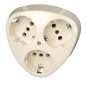 KOPP Schuko-Steckdose 3fach UP 111401004 