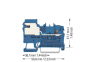 WAGO 2202-7114 1-Leiter-N-Trennklemme 2 