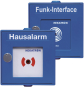 HEKATRON Funkhandtaster Blau / Interface 