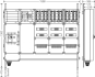 Hensel Ladeverteiler f. Mi EV 22kW 12101 