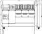 Hensel Ladeverteiler f. Mi EV 22kW 12001 