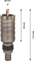 Bosch 2608580519         SDS-MAX HOHLBOH 