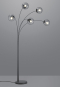TRIO Stehleuchte BALINI, 5x    408500542 