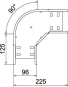 OBO RB 90 110 FS Bogen 90° f.Kabelrinne 