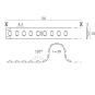 Paulmann Pro Strip Silver P150 5m  76024 