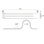 Paulmann Pro Strip Silver COB P150 76030 