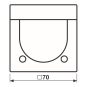 Jung KNX Automatikschalter    LS3281-1WW 