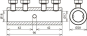 DEHN Verbindungsmuffe Al f. Rd 1  385216 
