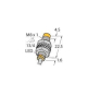 Turck Induktiver Sensor,   NI3-M08K-AP6X 