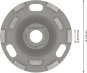 Bosch DIA-Topfs.125mm    DIA-TOPFS. 125M 